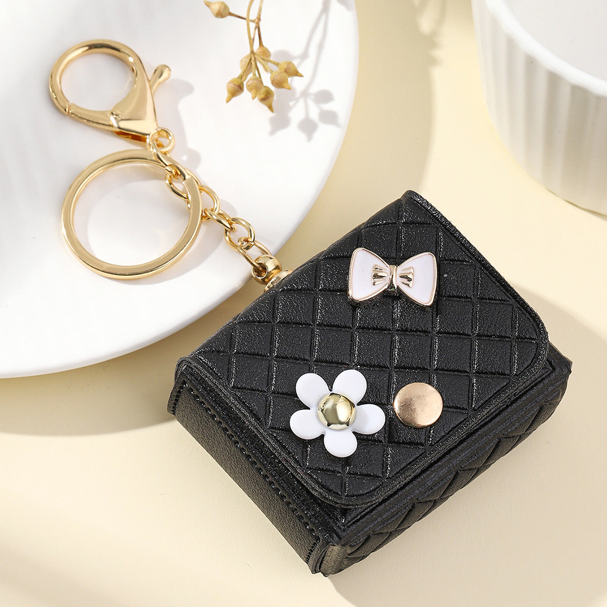 Wholesale Mini Bags Leather Keychains